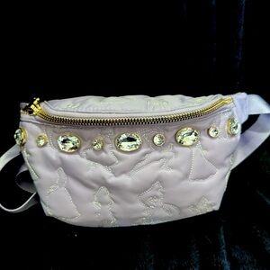 Disney Parks Stoney Clover Lane Princess Purple Crystal Belt Bag Fanny Pack